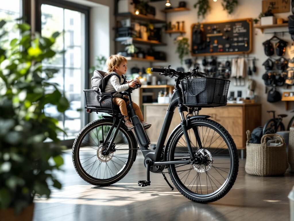 Kan er een kinderzitje op een fatbike